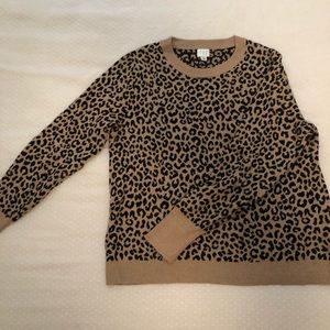 A New Day leopard print sweater